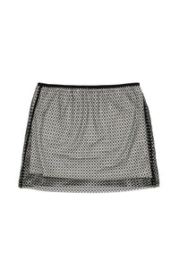 Skirt with rhinestones - Black