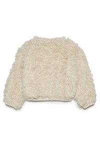 Button-down feather jacket - Natural White