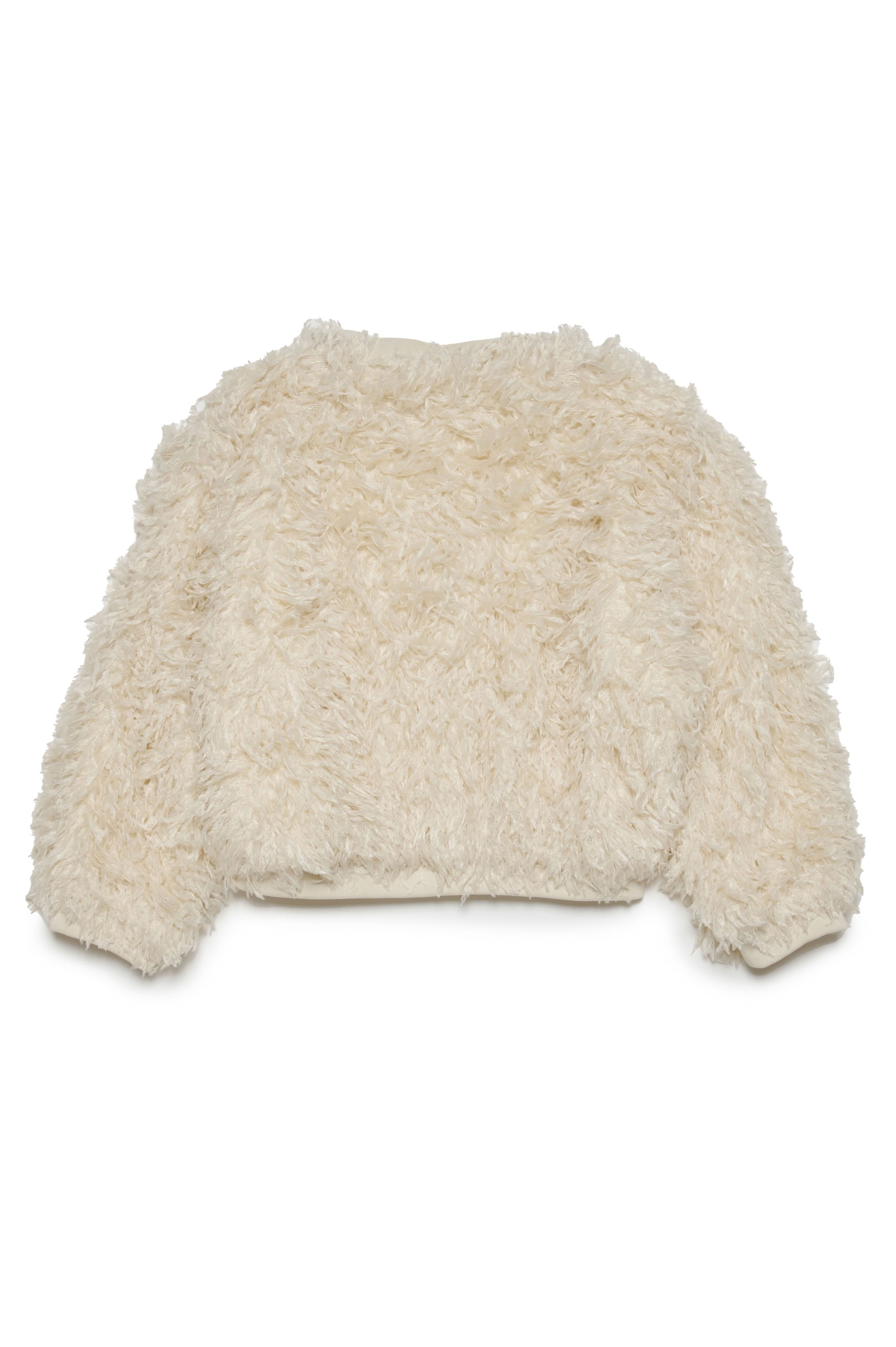 Button-down feather jacket - Natural White
