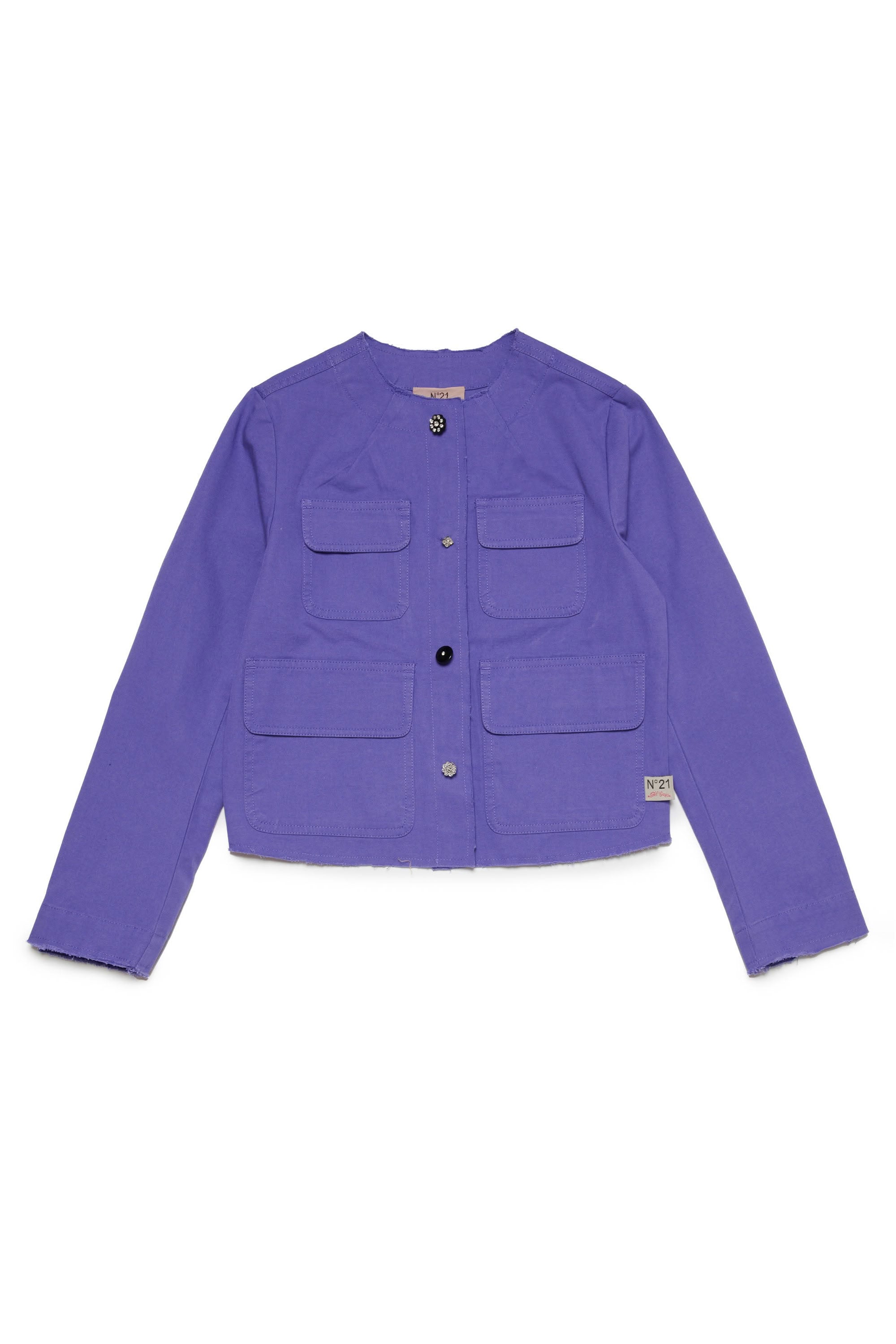 Veste avec poches - Purple
