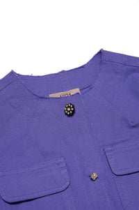 Veste avec poches - Purple