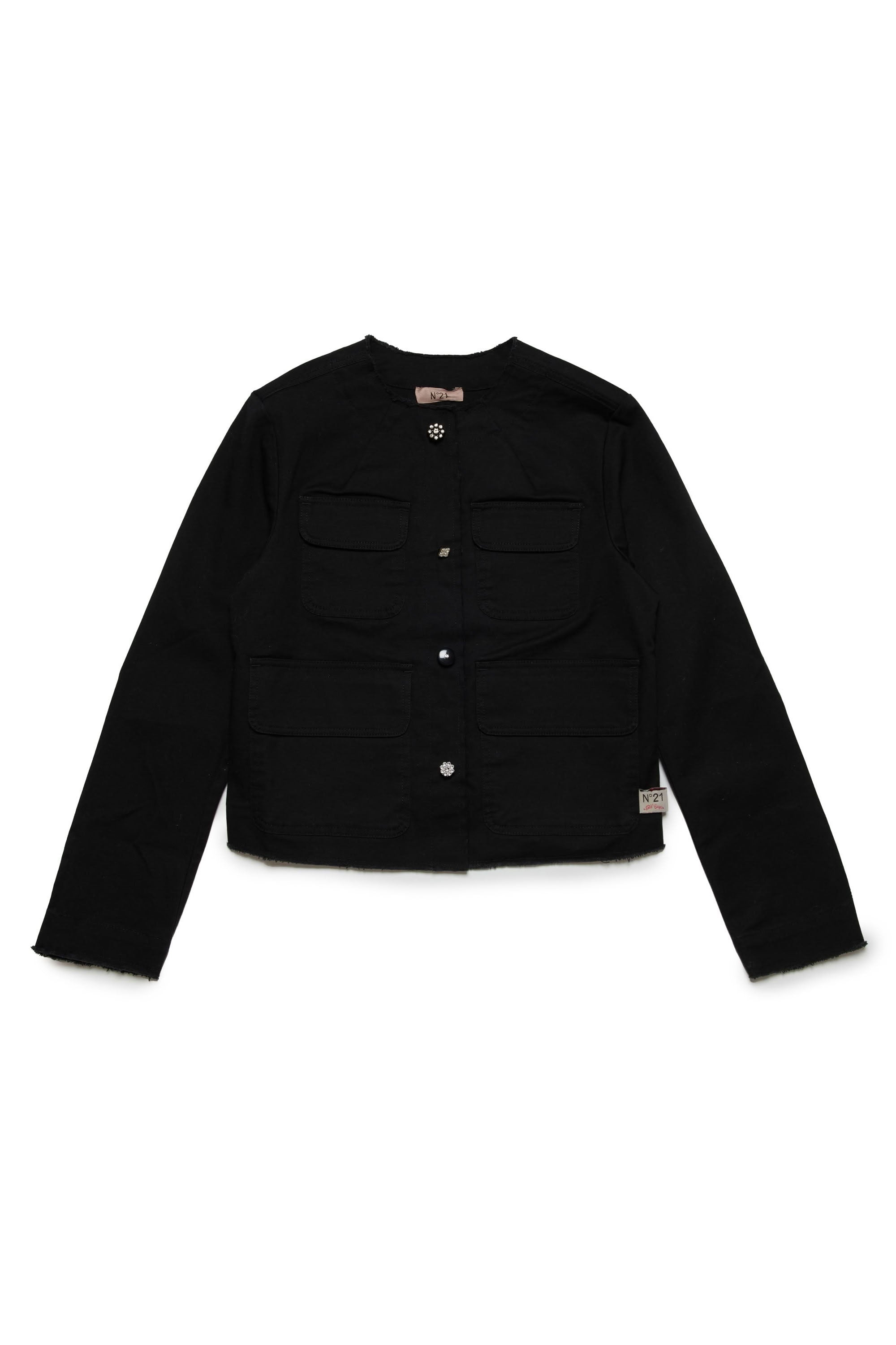 Veste avec poches - Black
