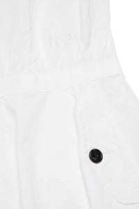 Sleeveless dress - White