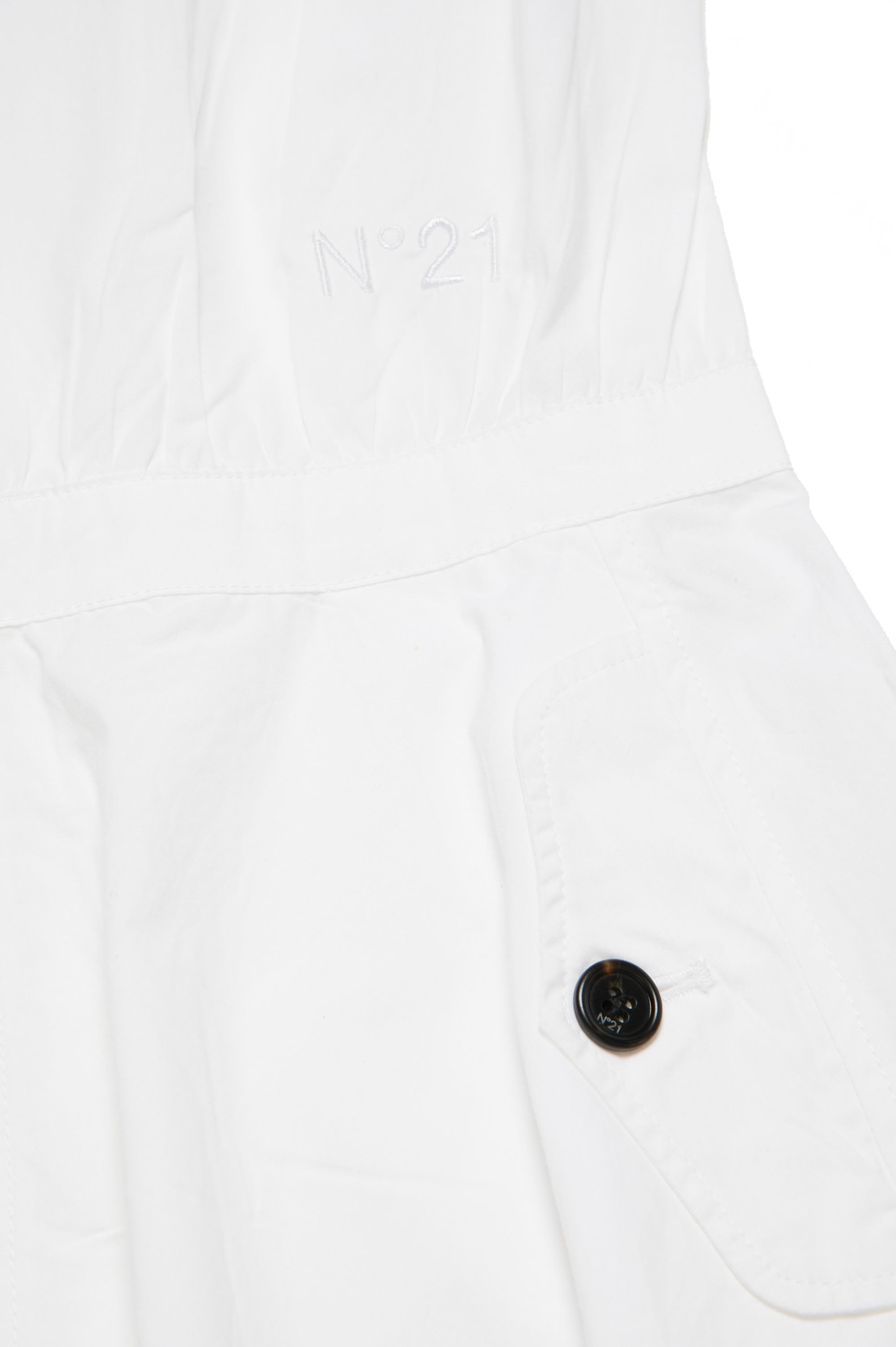 Sleeveless dress - White