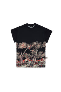 T-shirt à imprimé - Black