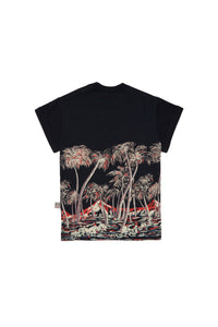 T-shirt à imprimé - Black
