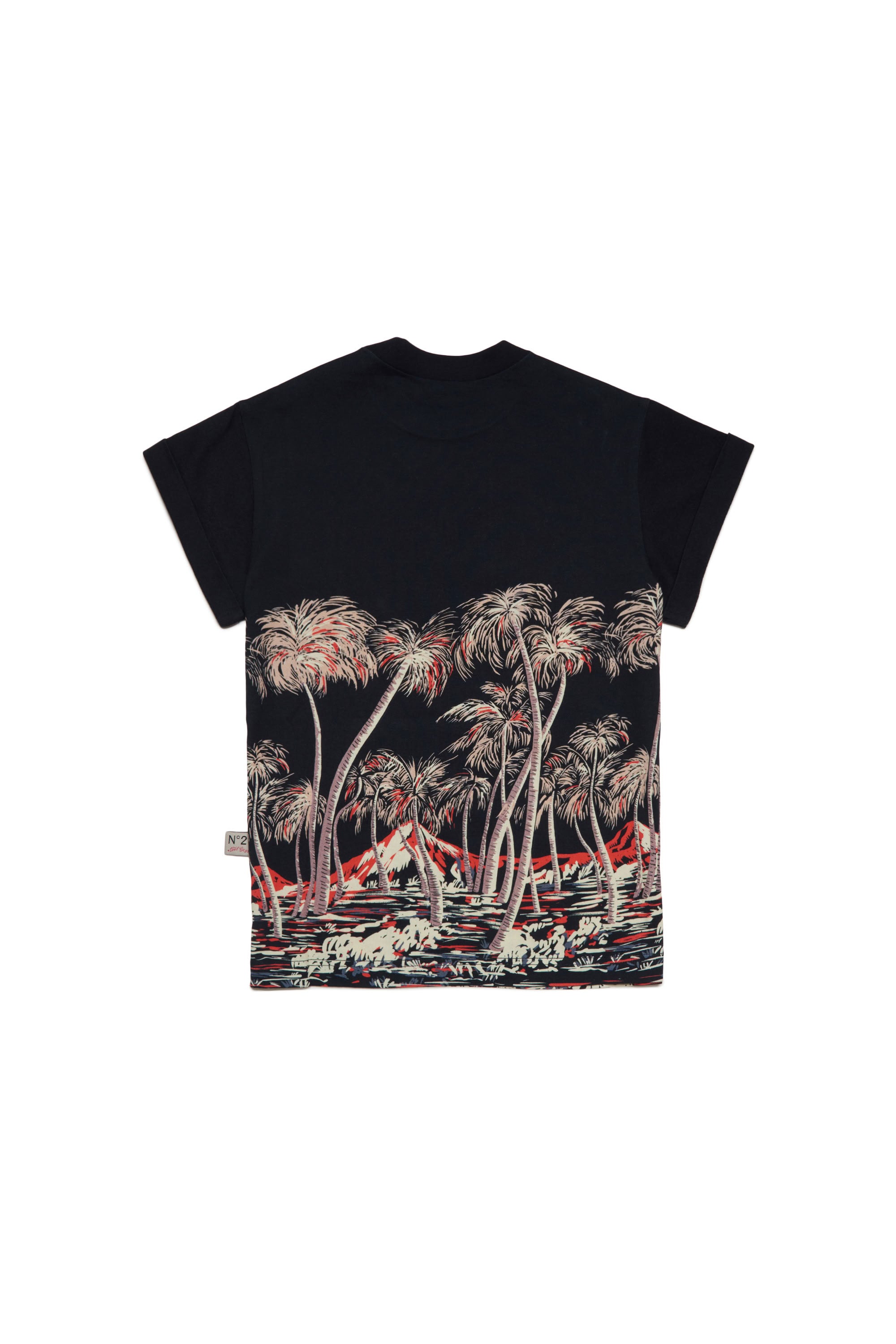 T-shirt à imprimé - Black