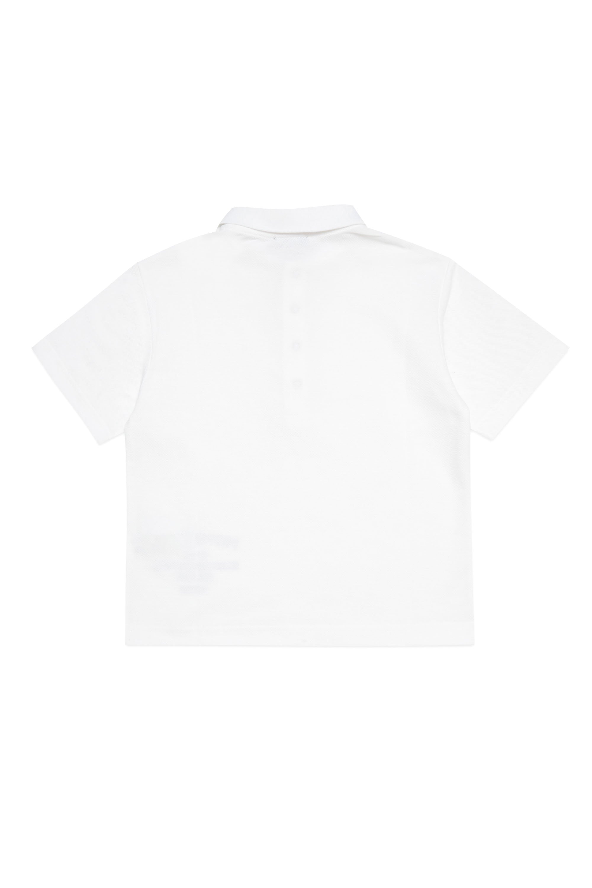 Button T-shirt - White