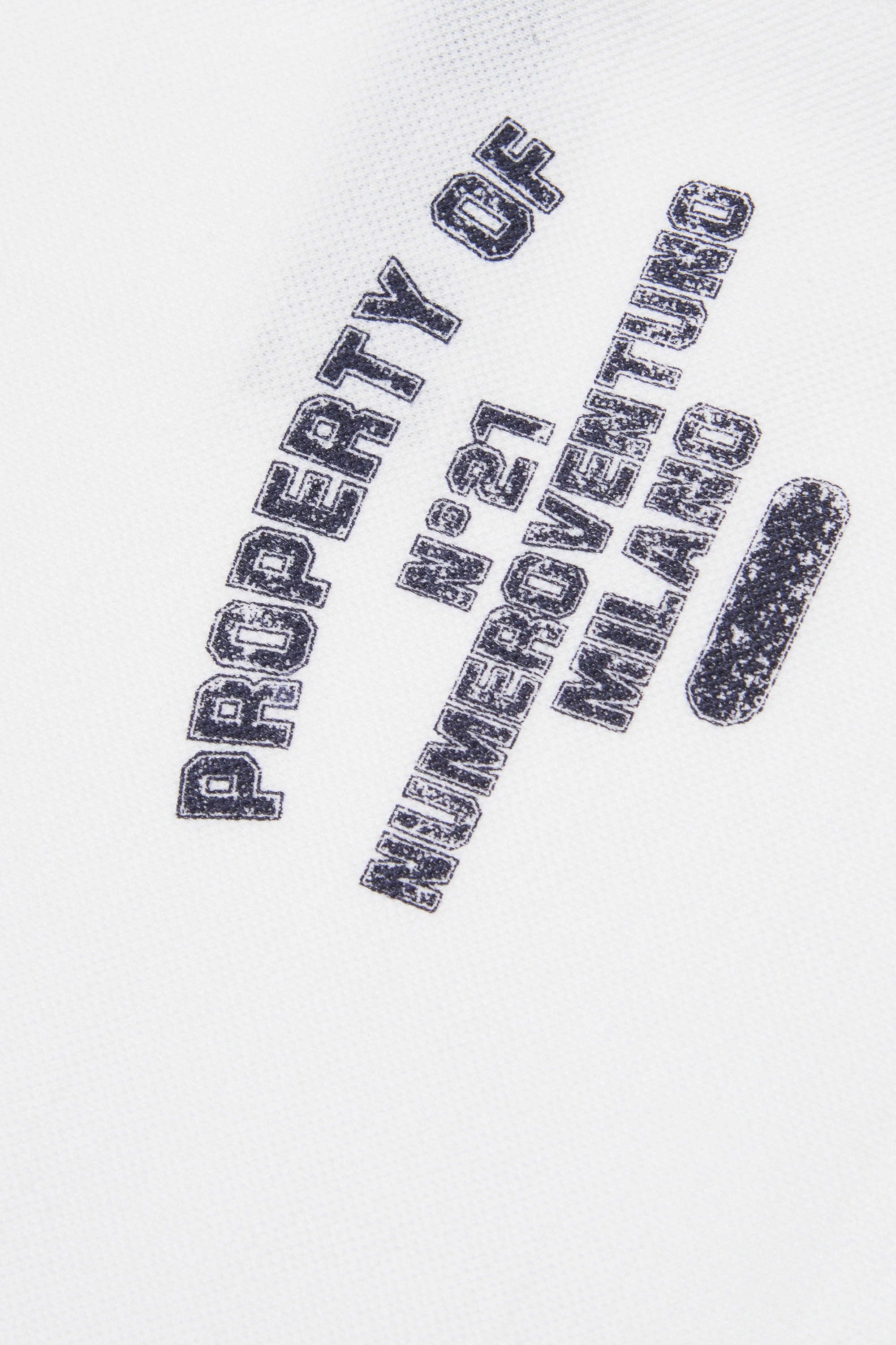 Button T-shirt - White
