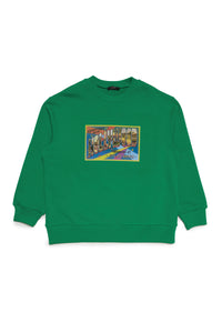 Sweatshirt à impression - Emerald Green