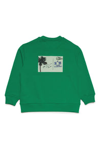 Sweatshirt à impression - Emerald Green