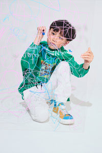Sweatshirt à impression - Emerald Green