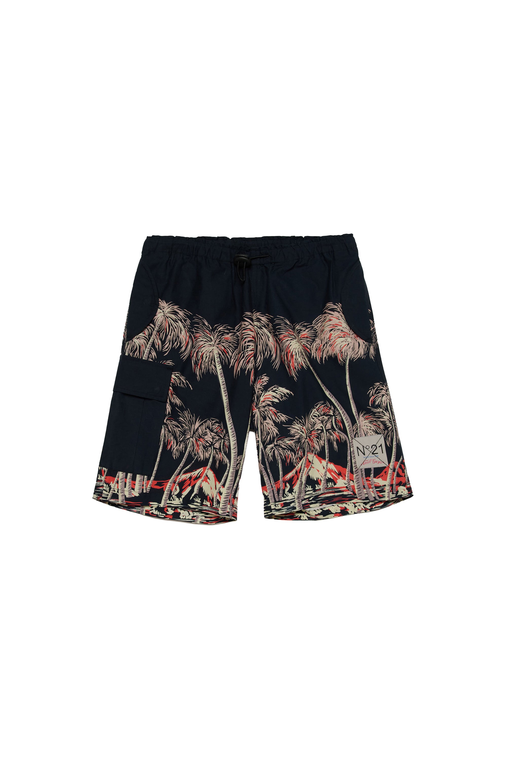 Short à imprimé - Black