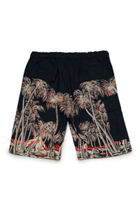 Short à imprimé - Black