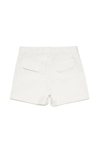 Short avec poches - White