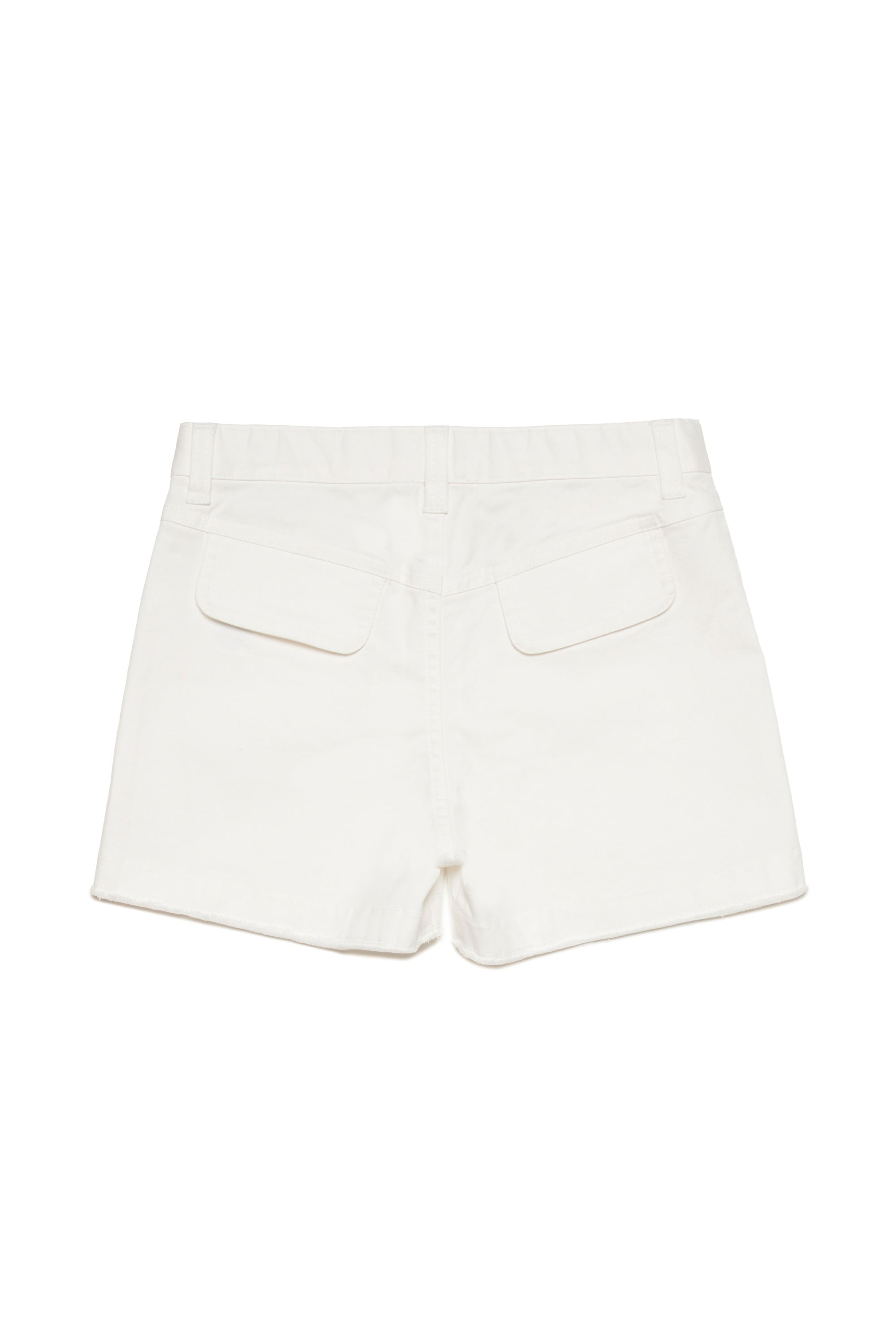 Short avec poches - White
