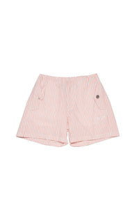 Striped shorts - Papaya