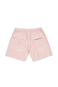 Striped shorts - Papaya