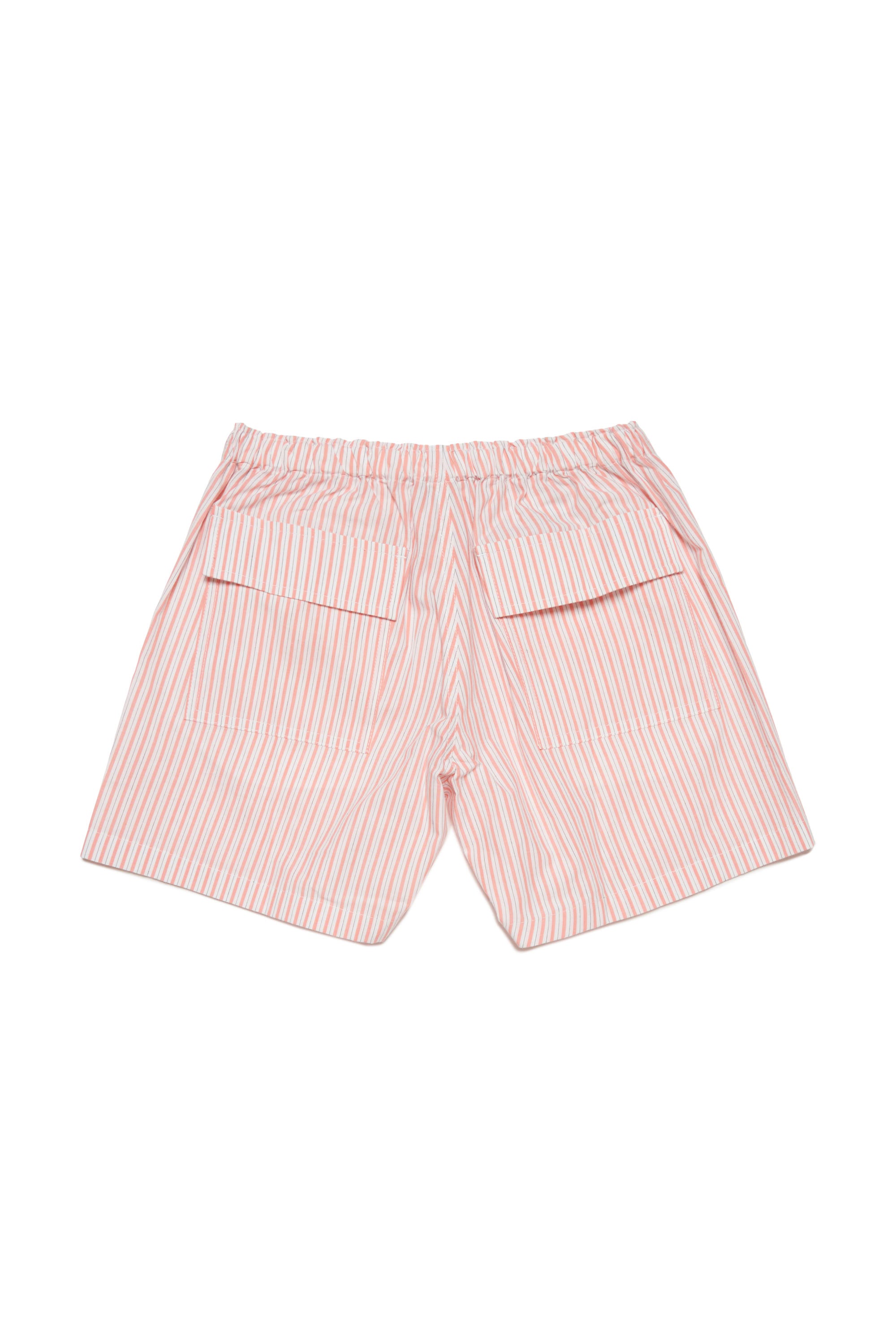 Striped shorts - Papaya