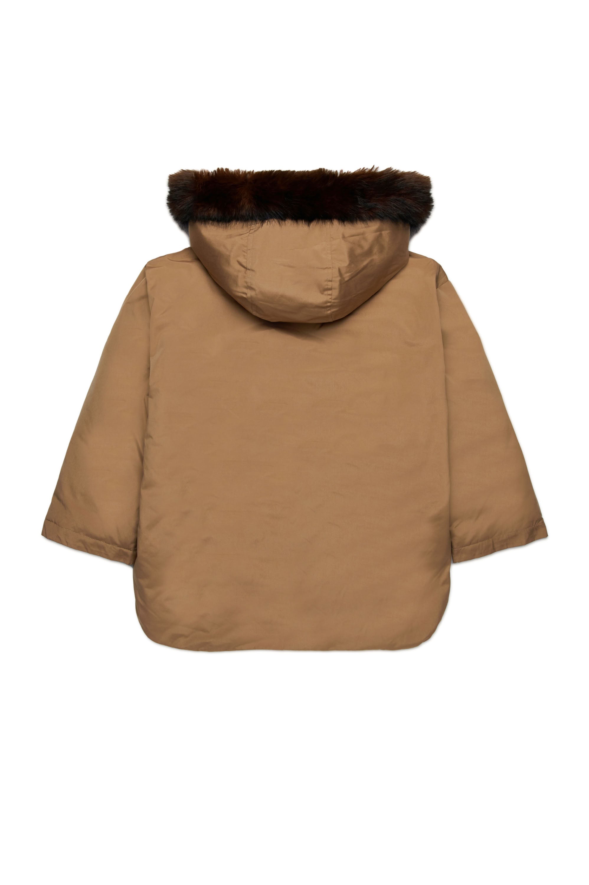 Hooded parka - Tannin Brown