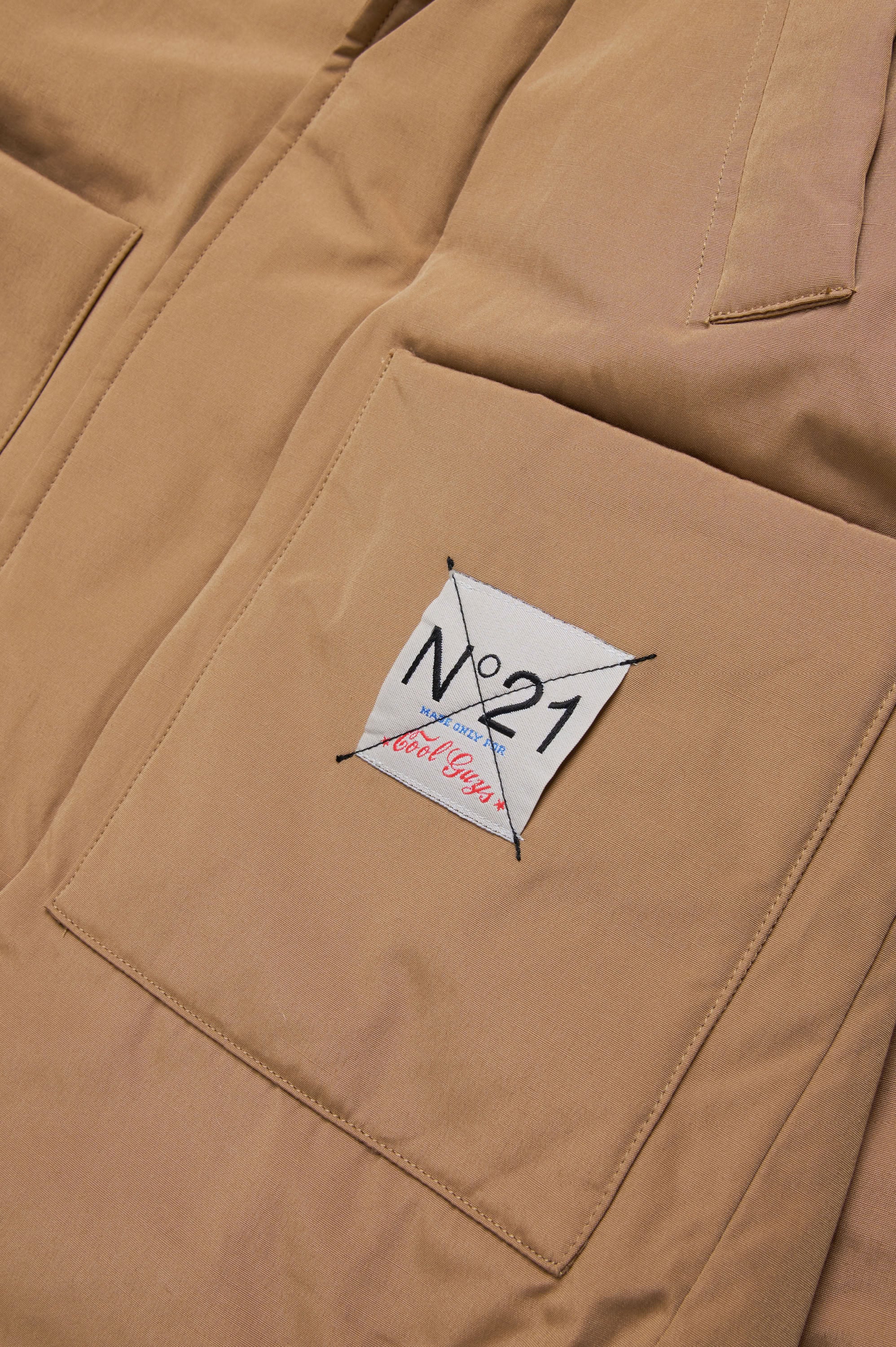 Hooded parka - Tannin Brown