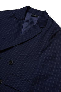 Wool button blazer - Sailor Blue