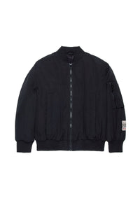 Zip bomber with patch - Black