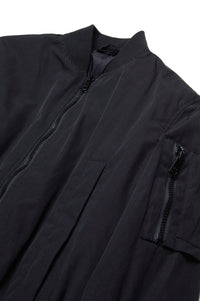 Zip bomber with patch - Black