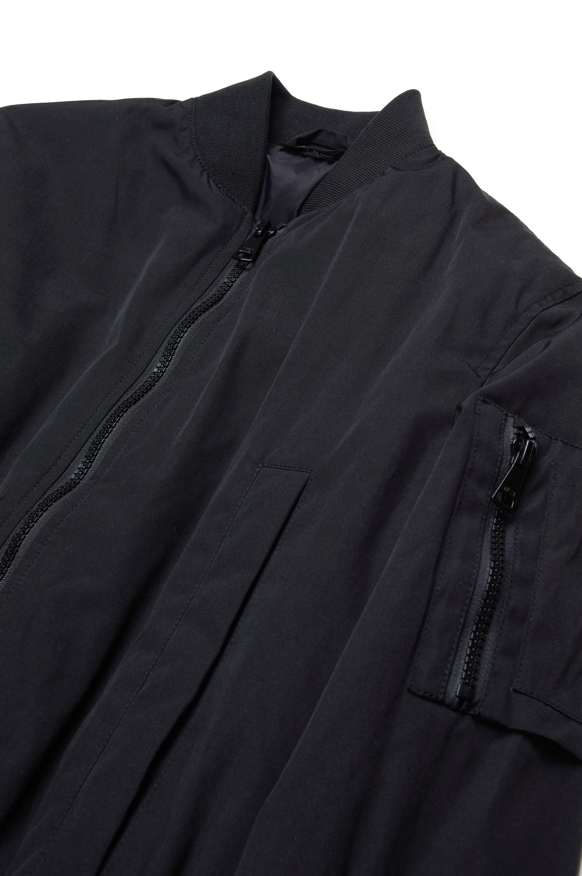 Zip bomber with patch - Black
