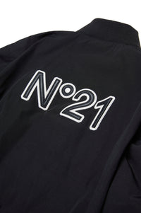 Zip bomber with patch - Black