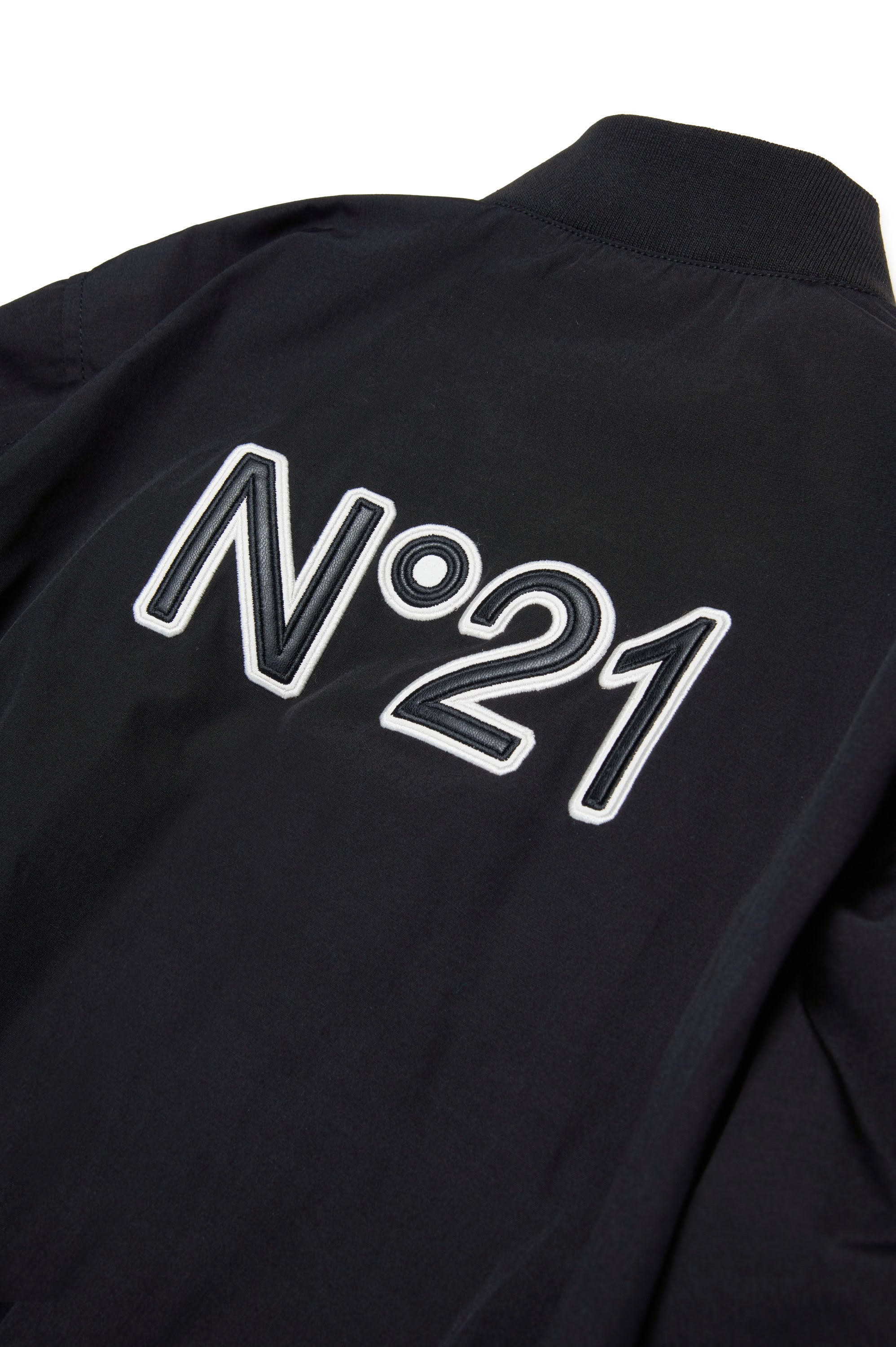 Zip bomber with patch - Black
