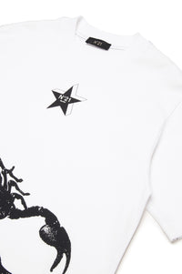 Print T-shirt - White