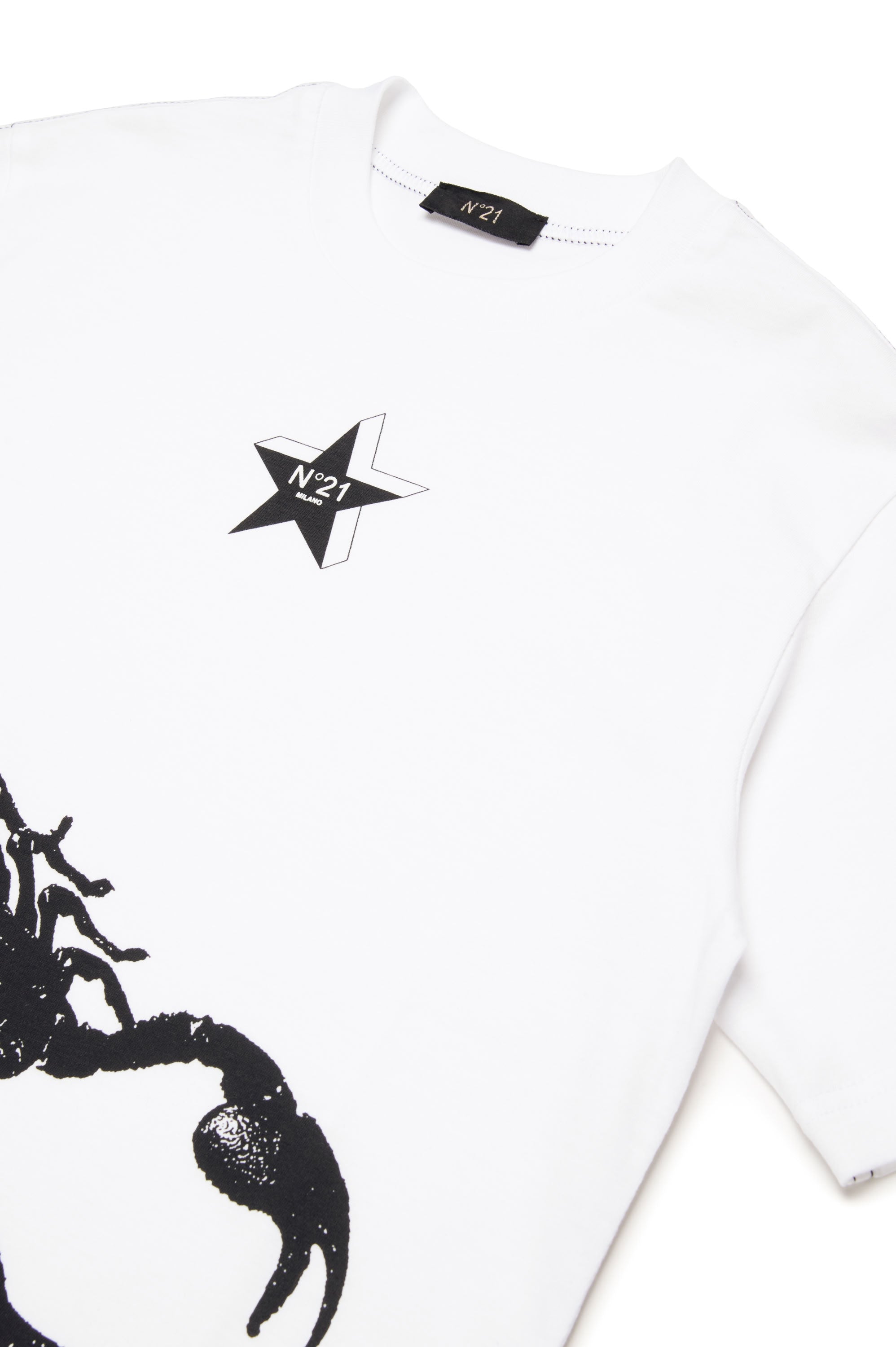Print T-shirt - White