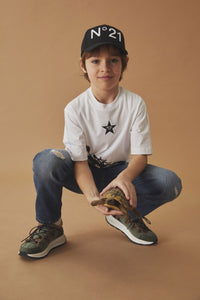 Print T-shirt - White