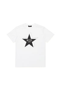 Print T-shirt - White