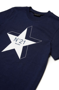 Printed T-shirt - Sailor Blue