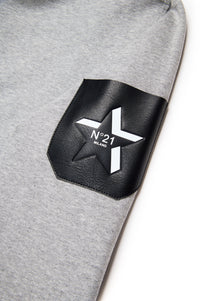 Zip hoodie with pocket - Medium Grey Melange