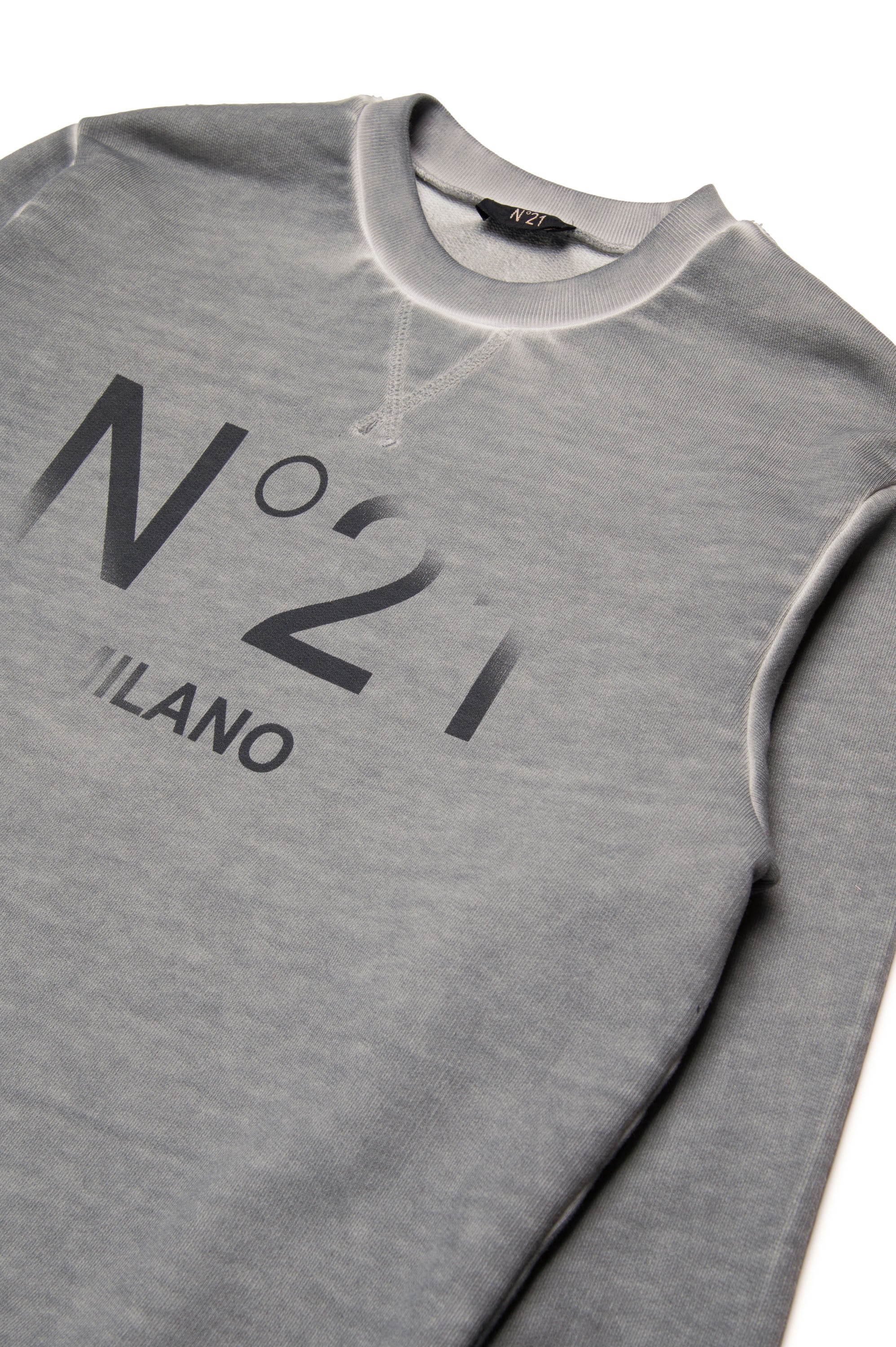 Sweatshirt with logo - Steel Grey