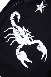 Sweat à capuche imprimé - Black