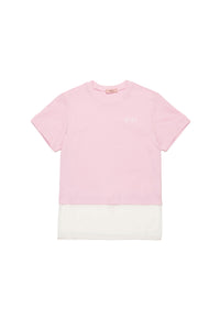 T-shirt avec logo - Dusty Light Pink