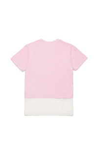 T-shirt avec logo - Dusty Light Pink