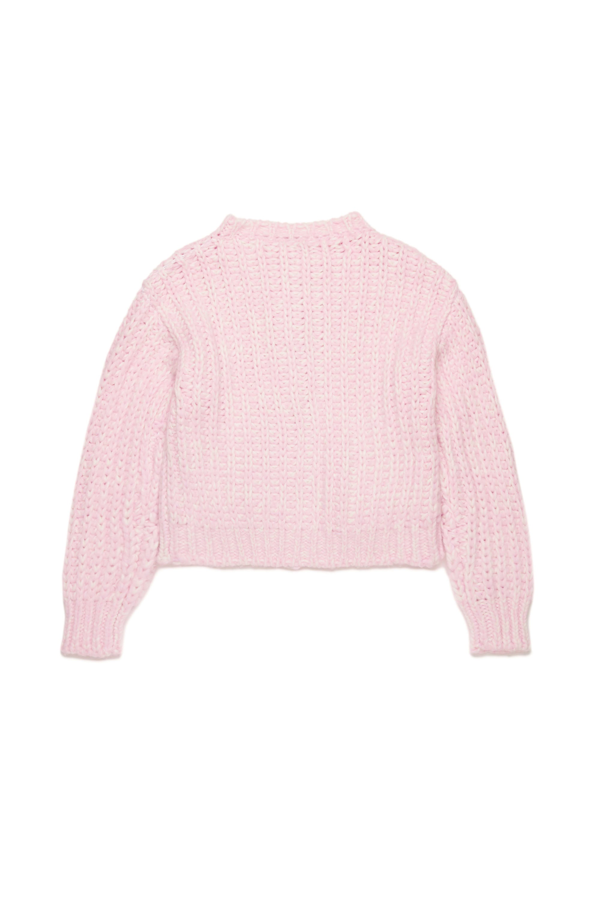 Knitted button cardigan - Dusty Light Pink