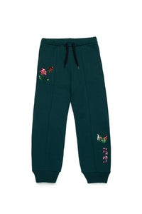 Drawstring sweatpants - Rain Forest