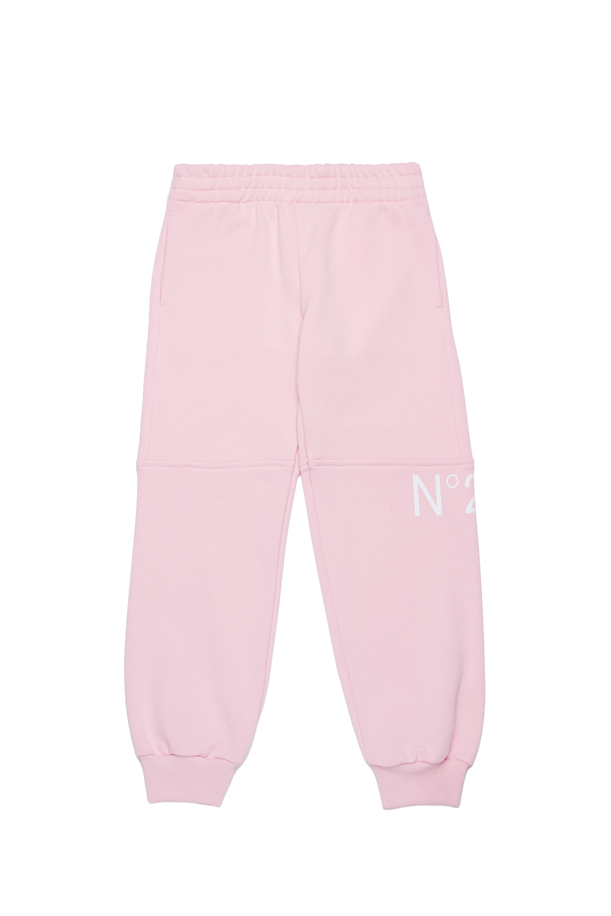 Track trousers with elasticated waistband - Dusty Light Pink