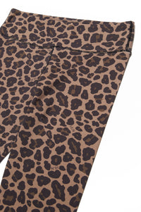 Printed leggings - Tannin Brown