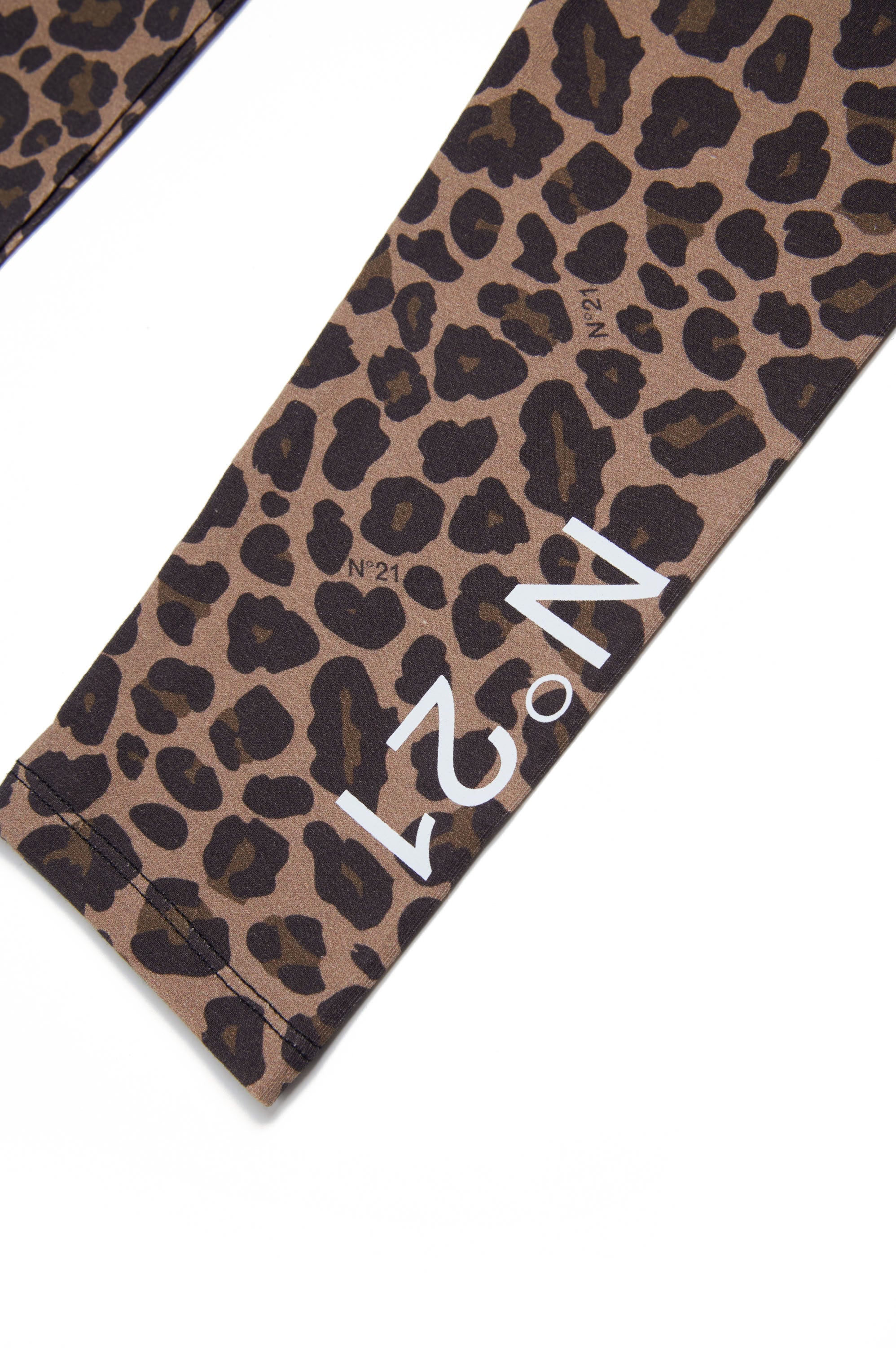 Printed leggings - Tannin Brown