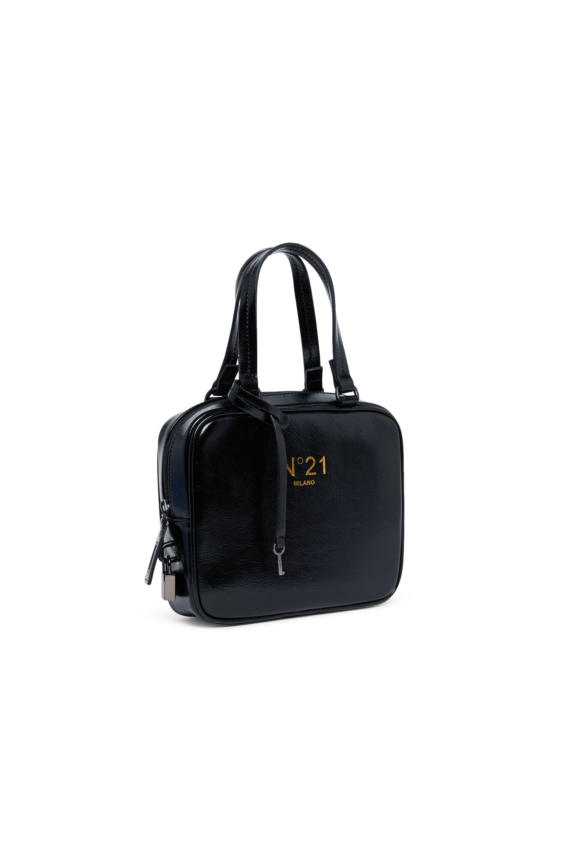 Bag with printed logo - Black