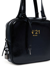 Bag with printed logo - Black