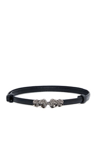 Metal buckle belt - Black