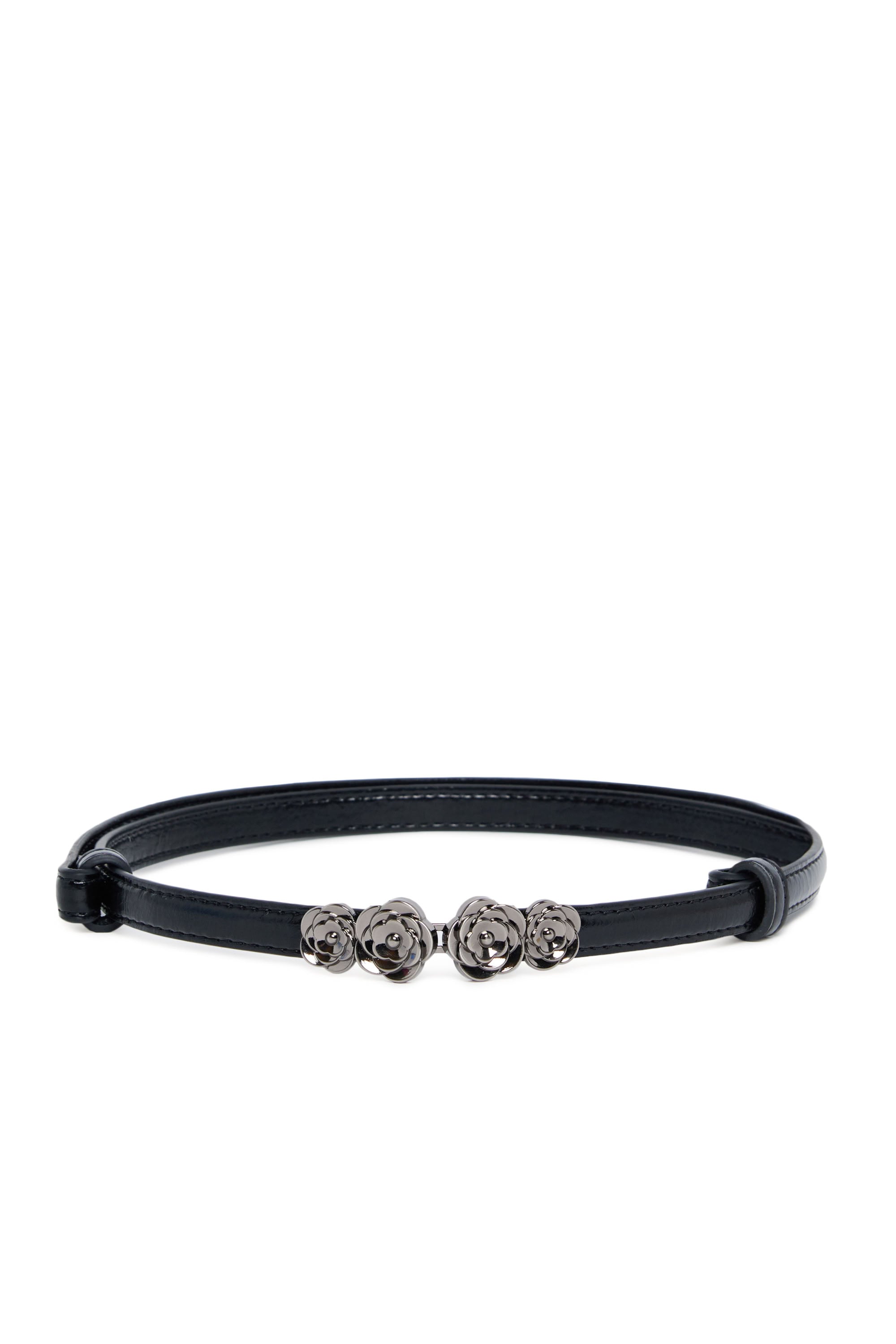 Metal buckle belt - Black